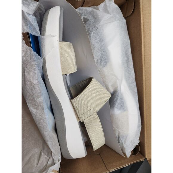 Clarks Arla Jacory Women's open toe sandals Size 9 Wide Soft Gold - Picture 5 of 7